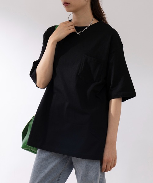 United Athle（ユナイテッドアスレ）の「【United Athle】5.6オンス ビッグシルエットポケットTシャツ 半袖無地T ※5008（Tシャツ/カットソー・メンズ・ブラック/ホワイト/グレー/カーキ/ベージュ/ネイビー・S/XL/M/L）」の22枚目の写真