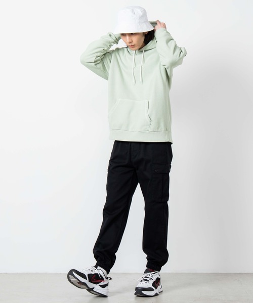 WEGO（ウィゴー）の「WEGO/ピグメントビッグシルエットプルパーカー（パーカー・メンズ・グリーン系その他/ブルー系その他/レッド系その他・MEDIUM/LARGE）」の5枚目の写真