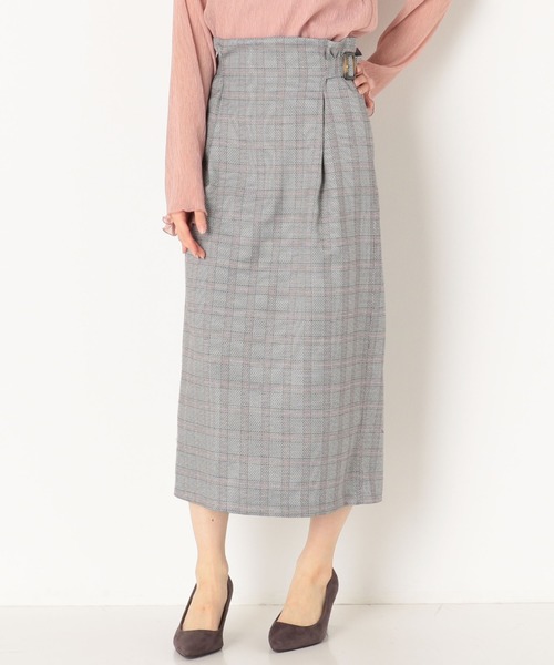 archives（アルシーヴ）の「【SETUPにも】チェックスカート（スカート・レディース・ブラウン/グレー/モカ・MEDIUM）」の19枚目の写真