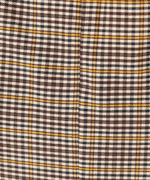 archives（アルシーヴ）の「【SETUPにも】チェックスカート（スカート・レディース・ブラウン/グレー/モカ・MEDIUM）」の6枚目の写真