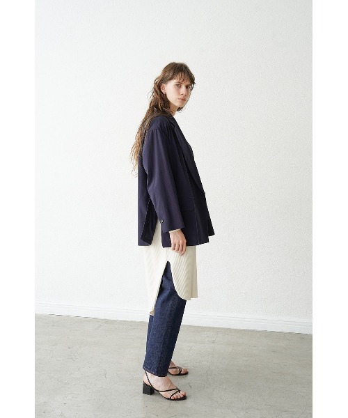 CLANE（クラネ）の「SIDE SLIT OVER TAILORED JACKET