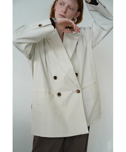 CLANE（クラネ）の「SIDE SLIT OVER TAILORED JACKET（テーラード