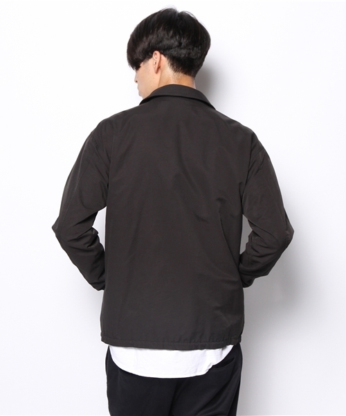 MONKEY TIME（モンキータイム）の「MTナイロン コットン クロス コーチジャケット ◆（その他アウター・メンズ・ブラック・MEDIUM/SMALL/X-LARGE/LARGE）」の4枚目の写真
