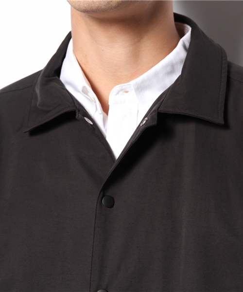 MONKEY TIME（モンキータイム）の「MTナイロン コットン クロス コーチジャケット ◆（その他アウター・メンズ・ブラック・MEDIUM/SMALL/X-LARGE/LARGE）」の6枚目の写真