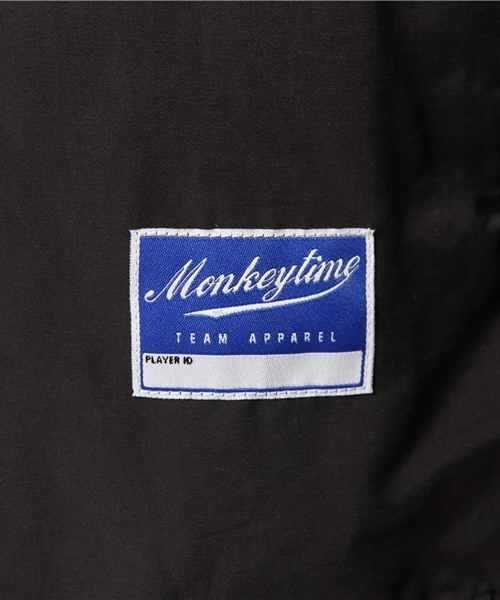 MONKEY TIME（モンキータイム）の「MTナイロン コットン クロス コーチジャケット ◆（その他アウター・メンズ・ブラック・MEDIUM/SMALL/X-LARGE/LARGE）」の8枚目の写真