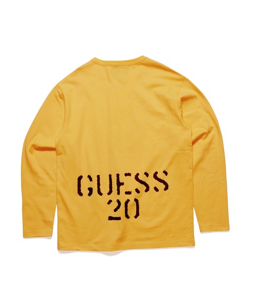 yellow guess windbreaker