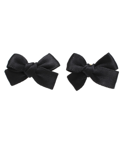 SMELLY（スメリー）の「SMELLY リボンピアス（ピアス（両耳用）・レディース・ブルー/ブラック/ベージュ・ONE）」の2枚目の写真