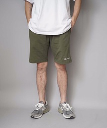 【CHAMPION/チャンピオン】ルームウェア＆ワンマイルコーデベストセラーアイテム 柔らか感触のワンポイントロゴ入りスウェットショーツ　Ｃ３－Ｐ５０１