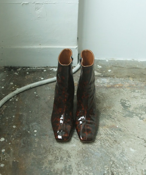 TODAYFUL（トゥデイフル）の「スクエアアンクルブーツ（ブーツ・レディース・ブラック/ブラウン・36inch/38inch/37inch）」の12枚目の写真