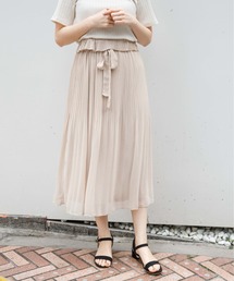 flower | シアープリーツスカート(スカート)