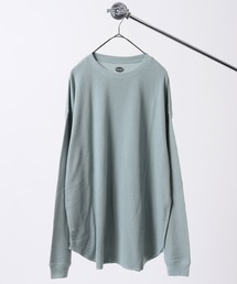 FREAK'S STORE | WEB限定 サーマル クルー ワッフル ロングスリーブ TEE/レイヤード対応/ロンT(Tシャツ/カットソー)