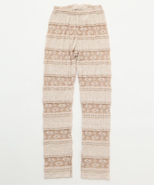Charles Chaton（シャルルシャトン）の「lace leggings pants