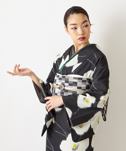 ふりふ（フリフ）の「小紋｢銘仙アネモネ｣（着物）」 - WEAR