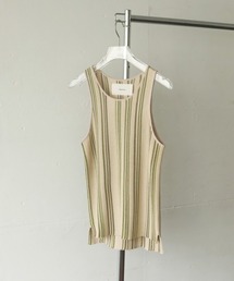TODAYFUL | ストライプニットタンク(タンクトップ)