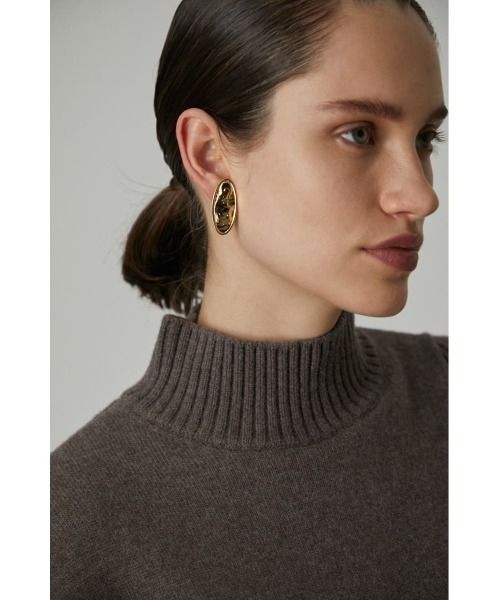 RIM.ARK(リムアーク)の「Melting texture earring(ピアス(両耳用)・レディース・シルバー/ゴールド・FREE)」の12枚目の写真