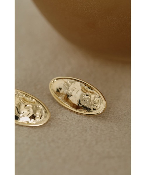 RIM.ARK(リムアーク)の「Melting texture earring(ピアス(両耳用)・レディース・シルバー/ゴールド・FREE)」の14枚目の写真