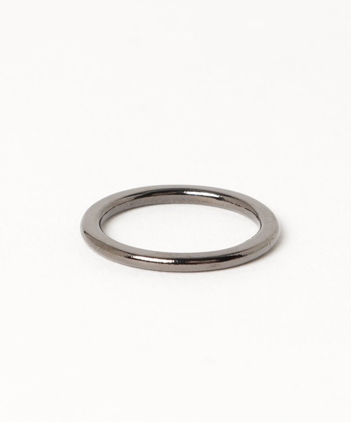 Genri（ゲンリ）の「Genri /コーティングフラットリング（リング・メンズ・ブラック/シルバー/ゴールド・5号/15号/17号/11号/9号/7号）」の6枚目の写真