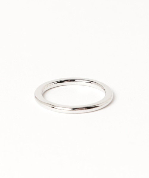 Genri（ゲンリ）の「Genri /コーティングフラットリング（リング・メンズ・ブラック/シルバー/ゴールド・5号/15号/17号/11号/9号/7号）」の8枚目の写真