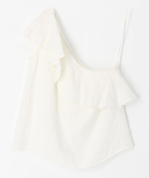 isabel marant etoile リネンショート丈ブラウス （B2841 エンブロイ  