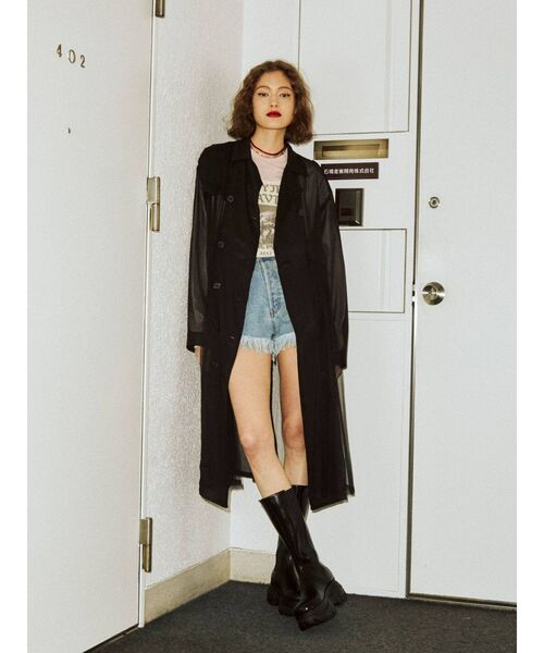 jouetie(ジュエティ)の「スニーカーソールサイドゴアブーツ(ブーツ・レディース・ブラック/ボルドー/その他1・L/M)」の12枚目の写真