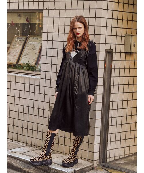 jouetie(ジュエティ)の「スニーカーソールサイドゴアブーツ(ブーツ・レディース・ブラック/ボルドー/その他1・L/M)」の22枚目の写真