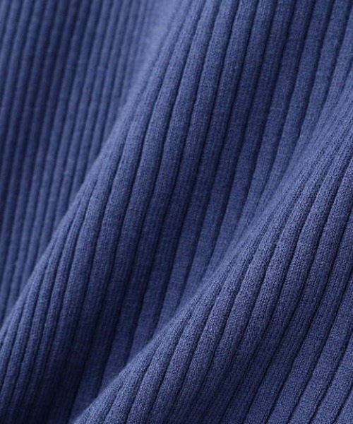 N.(N. Natural Beauty Basic)(エヌエヌナチュラルビューティーベーシック)の「◆ポイントボタンランダムリブニット(ニット/セーター・レディース・ベージュ/ネイビー/オフホワイト/ブルー・MEDIUM)」の22枚目の写真