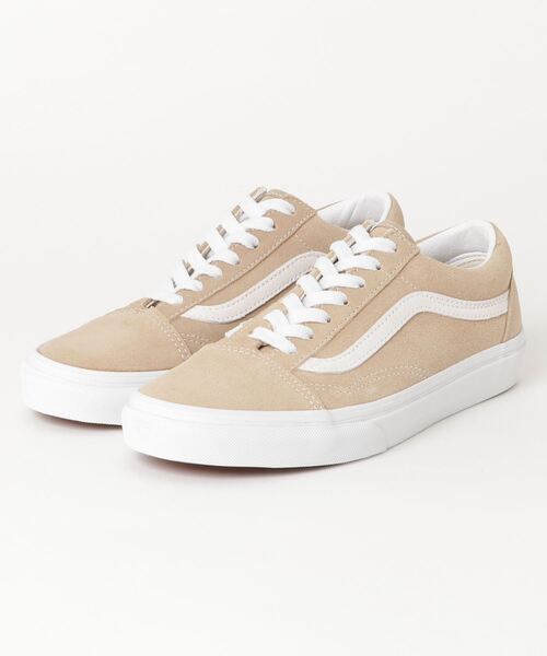 VANS（バンズ）の「VANS/バンズ　オールドスクール　OLD SKOOL（スニーカー・メンズ・ベージュ/バーガンディー・23.5cm/28.0cm/24.0cm）」の2枚目の写真