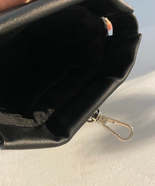 Aunt Marie's（アントマリーズ）の「リングハンドルレザーマルチショルダーバッグ/3way（ショルダーバッグ・レディース・ホワイト/ブラック・FREE）」の16枚目の写真