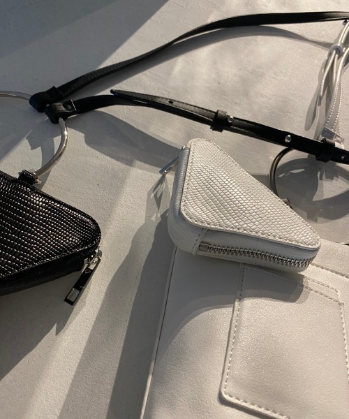 Aunt Marie's（アントマリーズ）の「リングハンドルレザーマルチショルダーバッグ/3way（ショルダーバッグ・レディース・ホワイト/ブラック・FREE）」の19枚目の写真