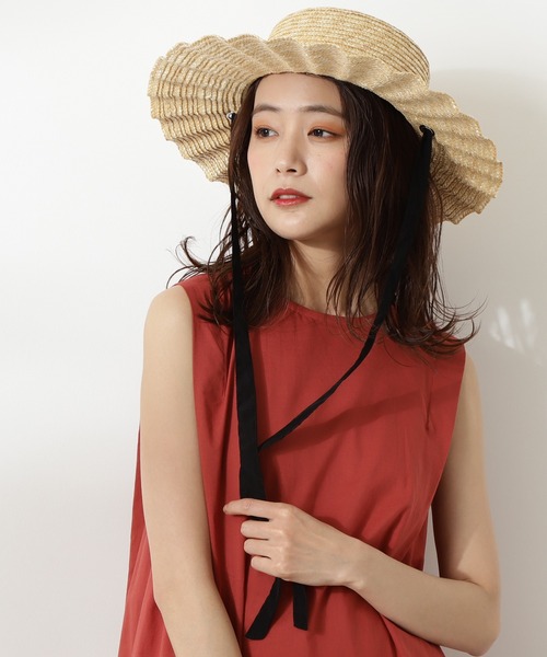 N.（N. Natural Beauty Basic）（エヌエヌナチュラルビューティーベーシック）の「【Ｃａｓｓｅｌｉｎｉ】ウェービーハット（ハット・レディース・ベージュ/ブラウン・FREE）」の21枚目の写真