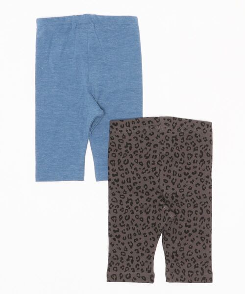 petit main（プティマイン）の「プティプラ BOYSレギンスセット(7分丈)（レギンス/スパッツ・キッズ・サックスブルー/ライトカーキ・80ｃｍ/90cm/110cm/100cm）」の3枚目の写真