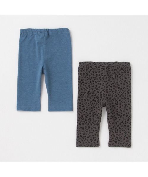 petit main（プティマイン）の「プティプラ BOYSレギンスセット(7分丈)（レギンス/スパッツ・キッズ・サックスブルー/ライトカーキ・80ｃｍ/90cm/110cm/100cm）」の11枚目の写真