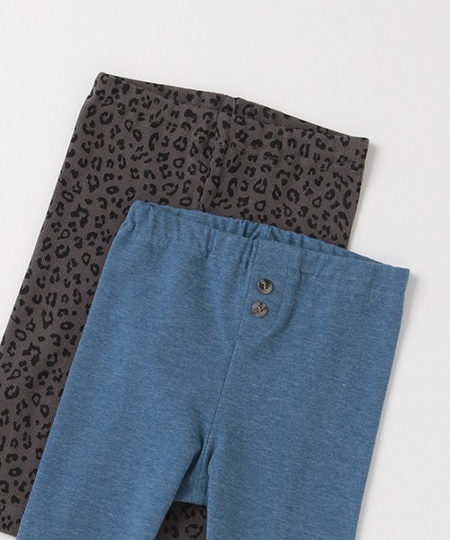 petit main（プティマイン）の「プティプラ BOYSレギンスセット(7分丈)（レギンス/スパッツ・キッズ・サックスブルー/ライトカーキ・80ｃｍ/90cm/110cm/100cm）」の15枚目の写真