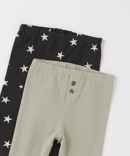 petit main（プティマイン）の「プティプラ BOYSレギンスセット(7分丈)（レギンス/スパッツ・キッズ・サックスブルー/ライトカーキ・80ｃｍ/90cm/110cm/100cm）」の16枚目の写真