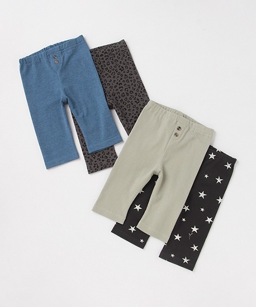 petit main（プティマイン）の「プティプラ BOYSレギンスセット(7分丈)（レギンス/スパッツ・キッズ・サックスブルー/ライトカーキ・80ｃｍ/90cm/110cm/100cm）」の20枚目の写真