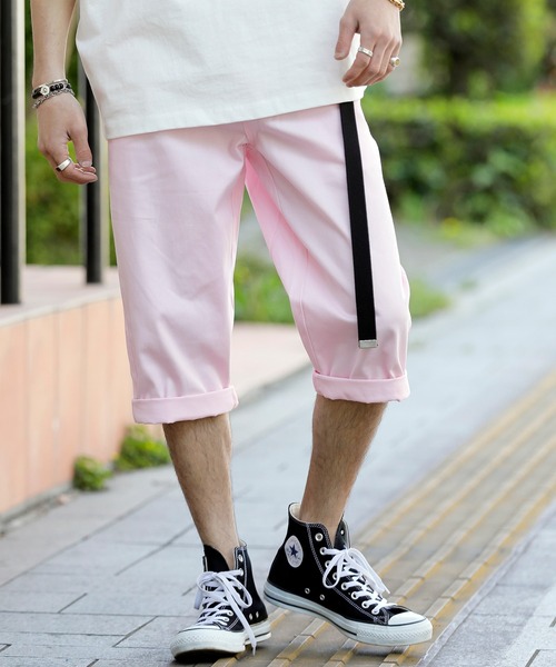 JILL BLAZE(ジルブレイズ)の「C/ツイル ベーシック レギュラーシルエット クロップド チノ パンツ(チノパンツ・メンズ・ベージュ/ブルーグリーン/ライトグレー/ブルー/オリーブ/ライトピンク/ホワイト/ライトブラウン/ワイン/ブラック/ネイビー/キナリ/チャコールグレー/グリーン/オレンジ・L/LL/M)」の13枚目の写真