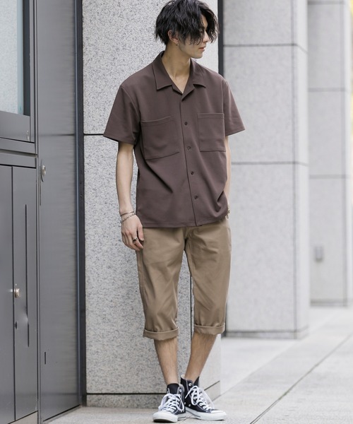 JILL BLAZE(ジルブレイズ)の「C/ツイル ベーシック レギュラーシルエット クロップド チノ パンツ(チノパンツ・メンズ・ベージュ/ブルーグリーン/ライトグレー/ブルー/オリーブ/ライトピンク/ホワイト/ライトブラウン/ワイン/ブラック/ネイビー/キナリ/チャコールグレー/グリーン/オレンジ・L/LL/M)」の16枚目の写真