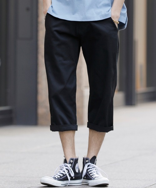 JILL BLAZE(ジルブレイズ)の「C/ツイル ベーシック レギュラーシルエット クロップド チノ パンツ(チノパンツ・メンズ・ベージュ/ブルーグリーン/ライトグレー/ブルー/オリーブ/ライトピンク/ホワイト/ライトブラウン/ワイン/ブラック/ネイビー/キナリ/チャコールグレー/グリーン/オレンジ・L/LL/M)」の20枚目の写真