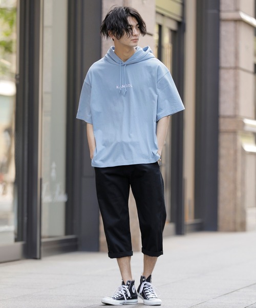 JILL BLAZE(ジルブレイズ)の「C/ツイル ベーシック レギュラーシルエット クロップド チノ パンツ(チノパンツ・メンズ・ベージュ/ブルーグリーン/ライトグレー/ブルー/オリーブ/ライトピンク/ホワイト/ライトブラウン/ワイン/ブラック/ネイビー/キナリ/チャコールグレー/グリーン/オレンジ・L/LL/M)」の22枚目の写真