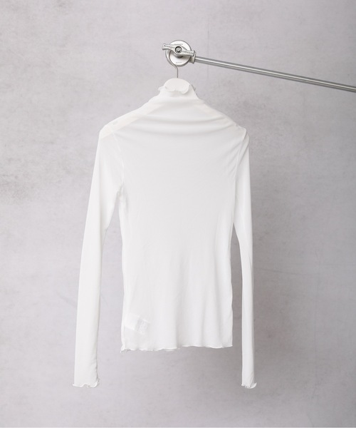 ap retro(アプレトロ)の「メロウシースルーインナー【ZOZO限定アイテム】(Tシャツ/カットソー・レディース・アイボリー/ブラック/ホワイト・FREE)」の19枚目の写真