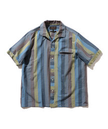 BEAMS PLUS | BEAMS PLUS / スラブマルチストライプ ショートスリーブ イタリアンカラー シャツ(シャツ/ブラウス)