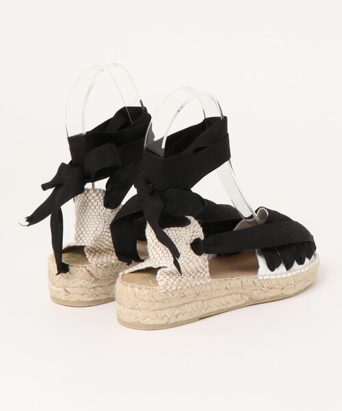 La Manual Alpargatera（マヌアル・アルパルガテラ）の「【LA MANUAL ALPARGATERA】エスパドリーユ（サンダル・レディース・ホワイト/チャコールグレー/ブラック/サックスブルー・38/35/36/37）」の18枚目の写真