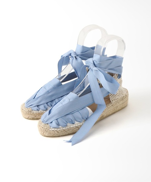 La Manual Alpargatera（マヌアル・アルパルガテラ）の「【LA MANUAL ALPARGATERA】エスパドリーユ（サンダル・レディース・ホワイト/チャコールグレー/ブラック/サックスブルー・38/35/36/37）」の19枚目の写真