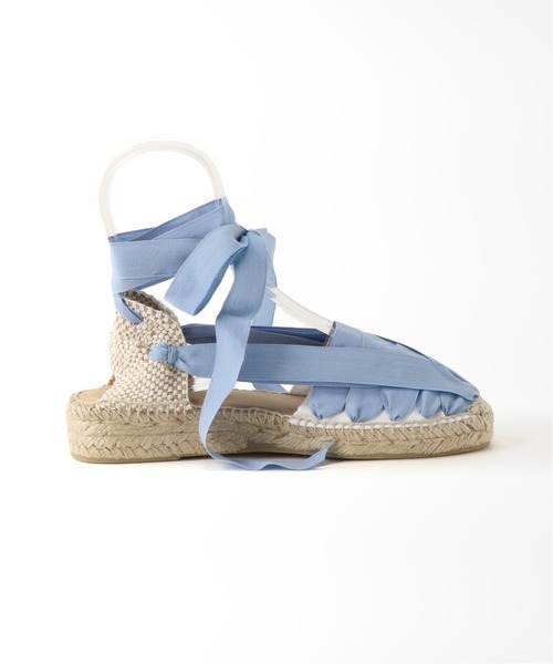 La Manual Alpargatera（マヌアル・アルパルガテラ）の「【LA MANUAL ALPARGATERA】エスパドリーユ（サンダル・レディース・ホワイト/チャコールグレー/ブラック/サックスブルー・38/35/36/37）」の22枚目の写真