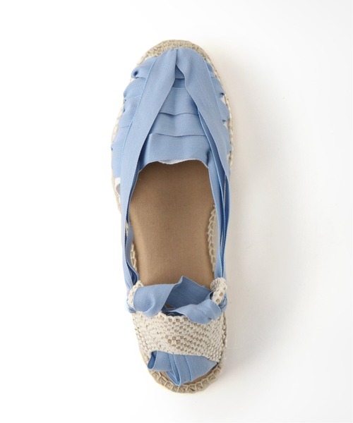 La Manual Alpargatera（マヌアル・アルパルガテラ）の「【LA MANUAL ALPARGATERA】エスパドリーユ（サンダル・レディース・ホワイト/チャコールグレー/ブラック/サックスブルー・38/35/36/37）」の8枚目の写真