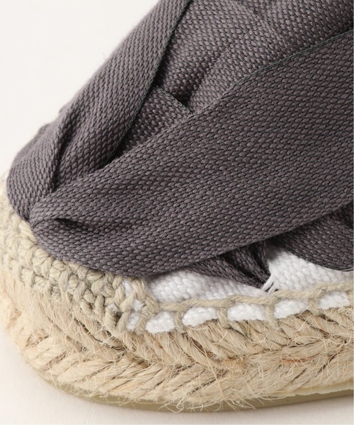 La Manual Alpargatera（マヌアル・アルパルガテラ）の「【LA MANUAL ALPARGATERA】エスパドリーユ（サンダル・レディース・ホワイト/チャコールグレー/ブラック/サックスブルー・38/35/36/37）」の17枚目の写真
