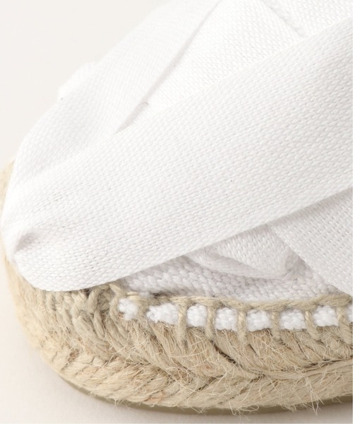 La Manual Alpargatera（マヌアル・アルパルガテラ）の「【LA MANUAL ALPARGATERA】エスパドリーユ（サンダル・レディース・ホワイト/チャコールグレー/ブラック/サックスブルー・38/35/36/37）」の14枚目の写真