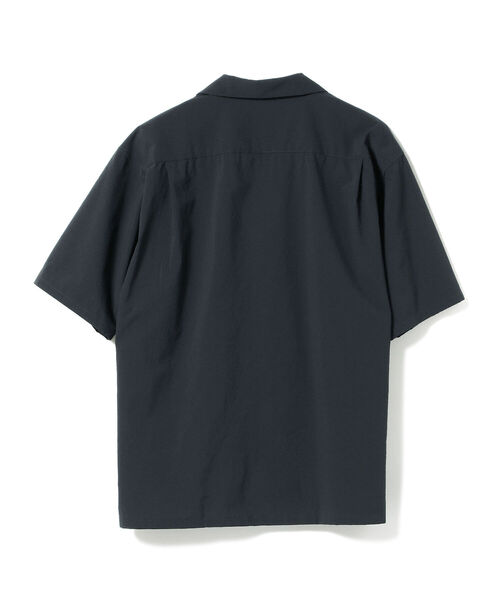 BEAMS（ビームス）の「BEAMS / ソロテックス(R) オープンカラー シャツ（シャツ/ブラウス・メンズ・ネイビー/グレー/オリーブ・SMALL/MEDIUM/X-LARGE/LARGE）」の12枚目の写真