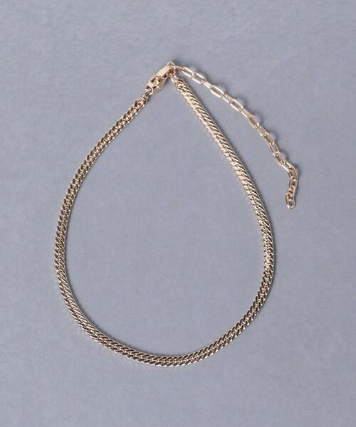 UNITED ARROWS（ユナイテッドアローズ）の「UWC フラット チェーン アンクレット◆（アンクレット・レディース・ゴールド/シルバー・FREE）」の3枚目の写真