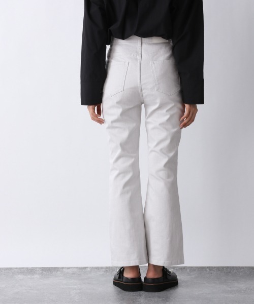 JEANASIS（ジーナシス）の「リサイクルコーヒーストレッチフレアデニム/948041（デニムパンツ・レディース・ブルー/ライトグレー/ブラック/スミクロ/ベージュ・SMALL/MEDIUM）」の13枚目の写真